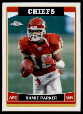 2006 Topps Chrome Refractor Samie Parker 