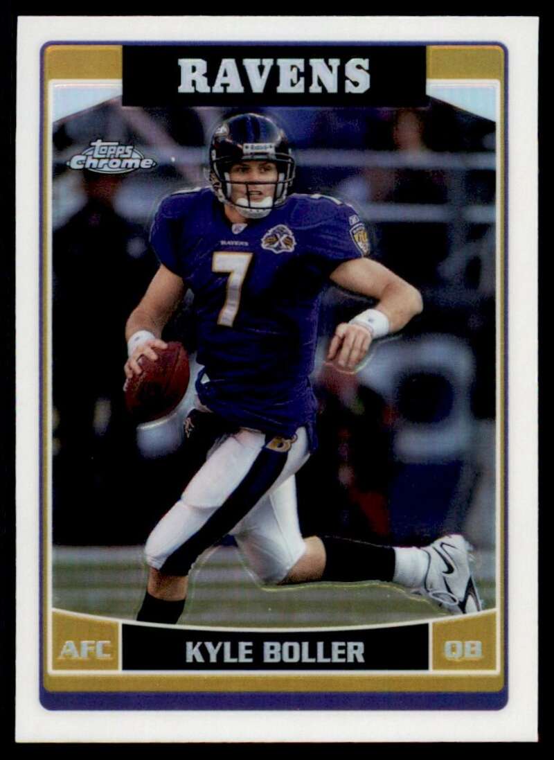 Load image into Gallery viewer, 2006 Topps Chrome Refractor Kyle Boller #79 Baltimore Ravens Image 1
