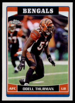 2006 Topps Chrome Refractor Odell Thurman 