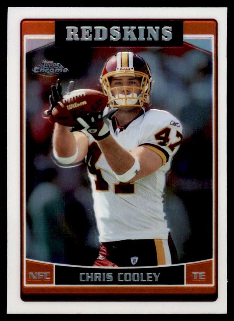 Load image into Gallery viewer, 2006 Topps Chrome Refractor Chris Cooley #140 Washington Redskins Image 1
