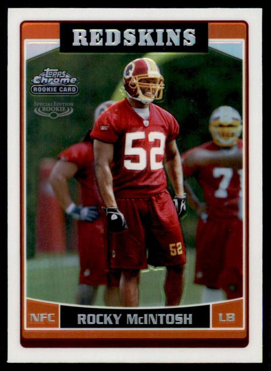 2006 Topps Chrome Refractor Rocky McIntosh