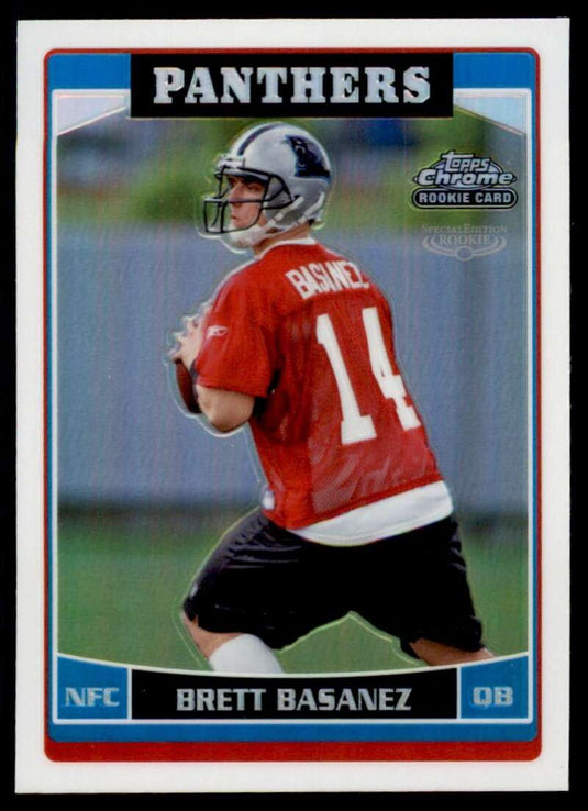 2006 Topps Chrome Refractor Brett Basanez