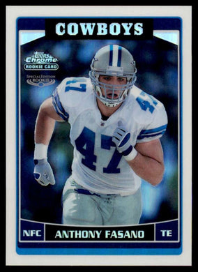 2006 Topps Chrome Refractor Anthony Fasano 