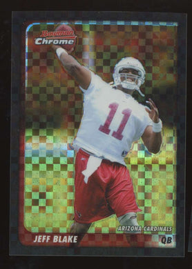 2003 Bowman Chrome Xfractor Jeff Blake 