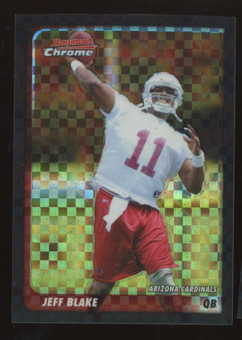 Load image into Gallery viewer, 2003 Bowman Chrome Xfractor Jeff Blake #7 Arizona Cardinals /250 Image 1
