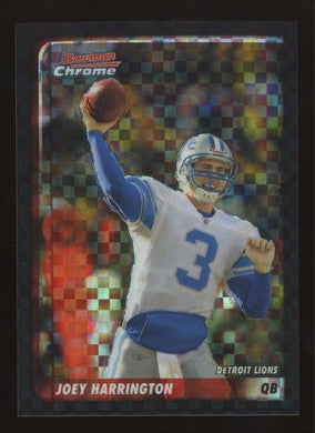 2003 Bowman Chrome Xfractor Joey Harrington 