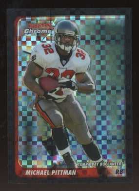 2003 Bowman Chrome Xfractor Michael Pittman 