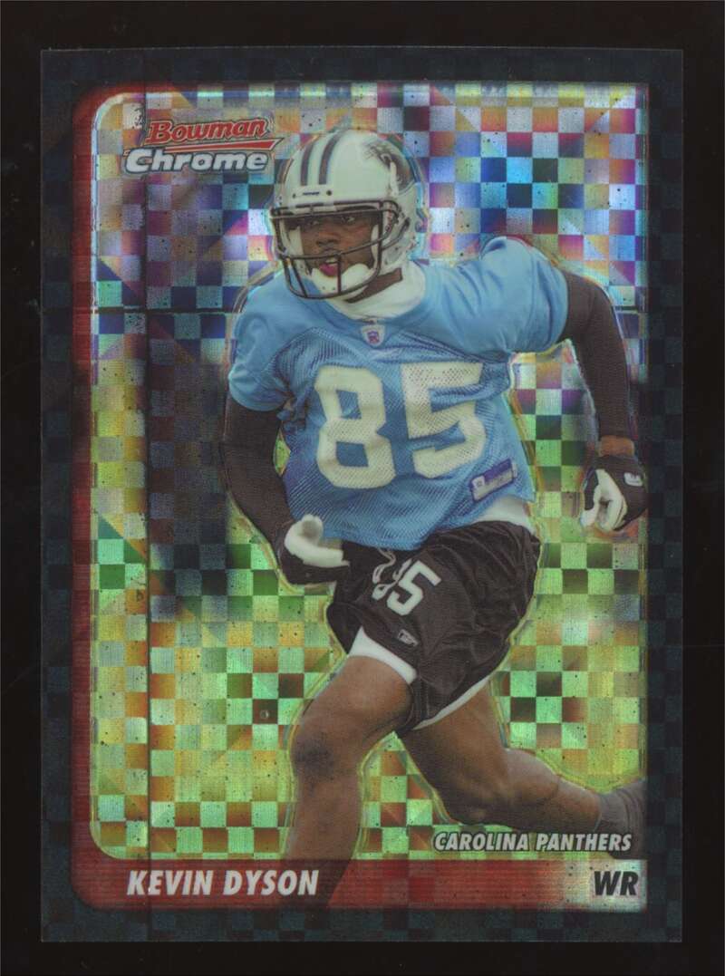 Load image into Gallery viewer, 2003 Bowman Chrome Xfractor Kevin Dyson #36 Tennessee Titans /250 Image 1
