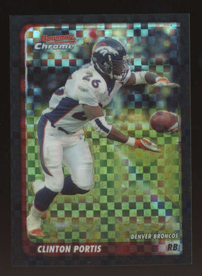 2003 Bowman Chrome Xfractor Clinton Portis 