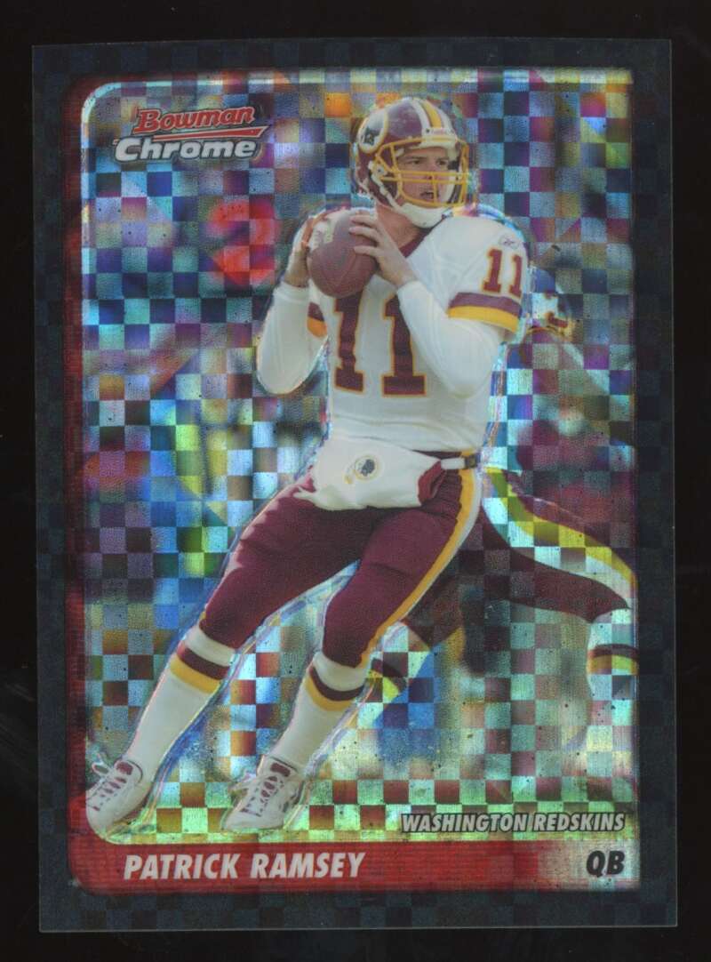 Load image into Gallery viewer, 2003 Bowman Chrome Xfractor Patrick Ramsey #41 Washington Redskins /250 Image 1
