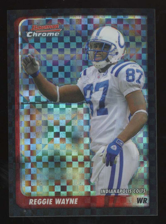 2003 Bowman Chrome Xfractor Reggie Wayne 