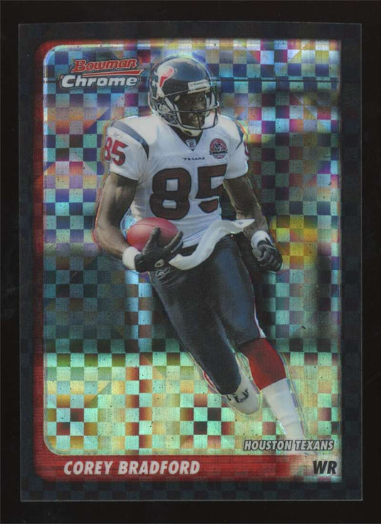 2003 Bowman Chrome Xfractor Corey Bradford