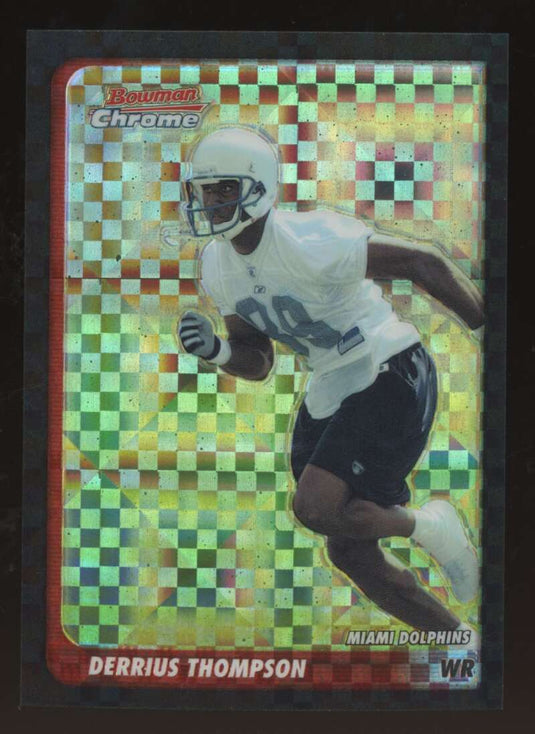 2003 Bowman Chrome Xfractor Derrius Thompson