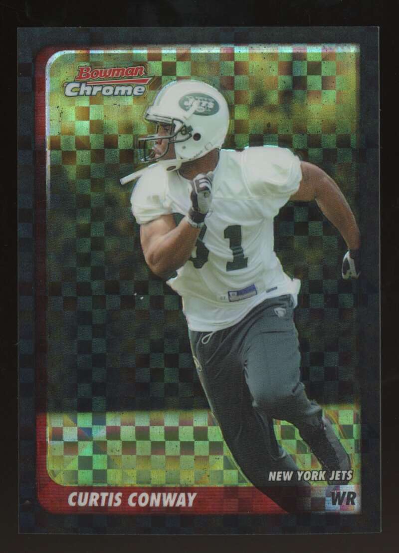 Load image into Gallery viewer, 2003 Bowman Chrome Xfractor Curtis Conway #91 New York Jets /250 Image 1
