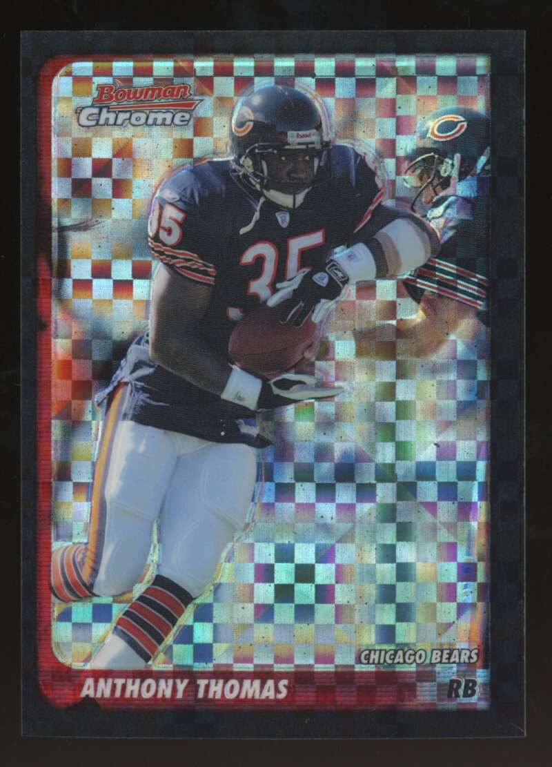 Load image into Gallery viewer, 2003 Bowman Chrome Xfractor Anthony Thomas #99 Chicago Bears /250 Image 1
