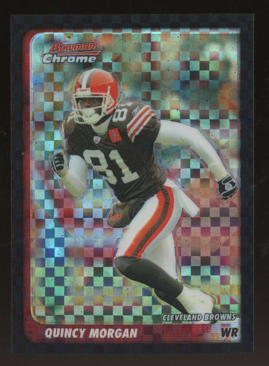 2003 Bowman Chrome Xfractor Quincy Morgan 