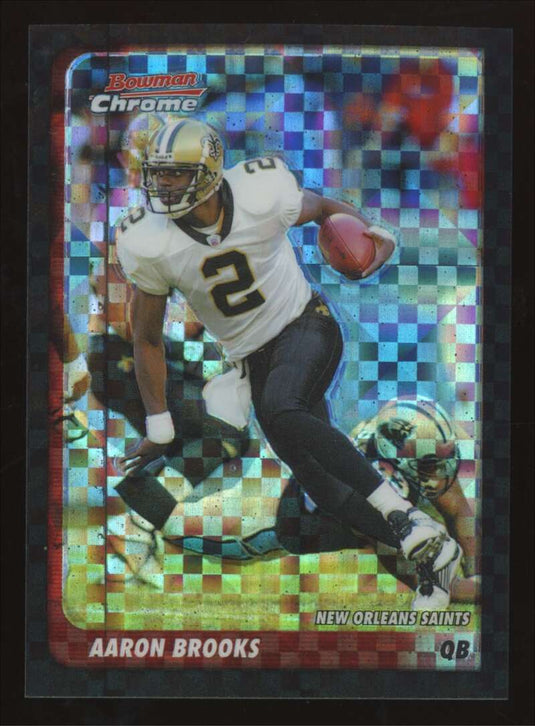 2003 Bowman Chrome Xfractor Aaron Brooks 