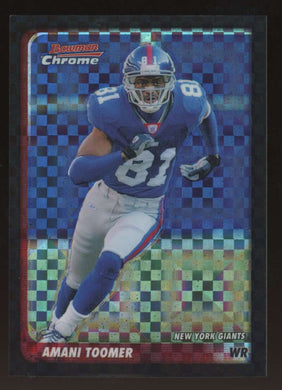 2003 Bowman Chrome Xfractor Amani Toomer 