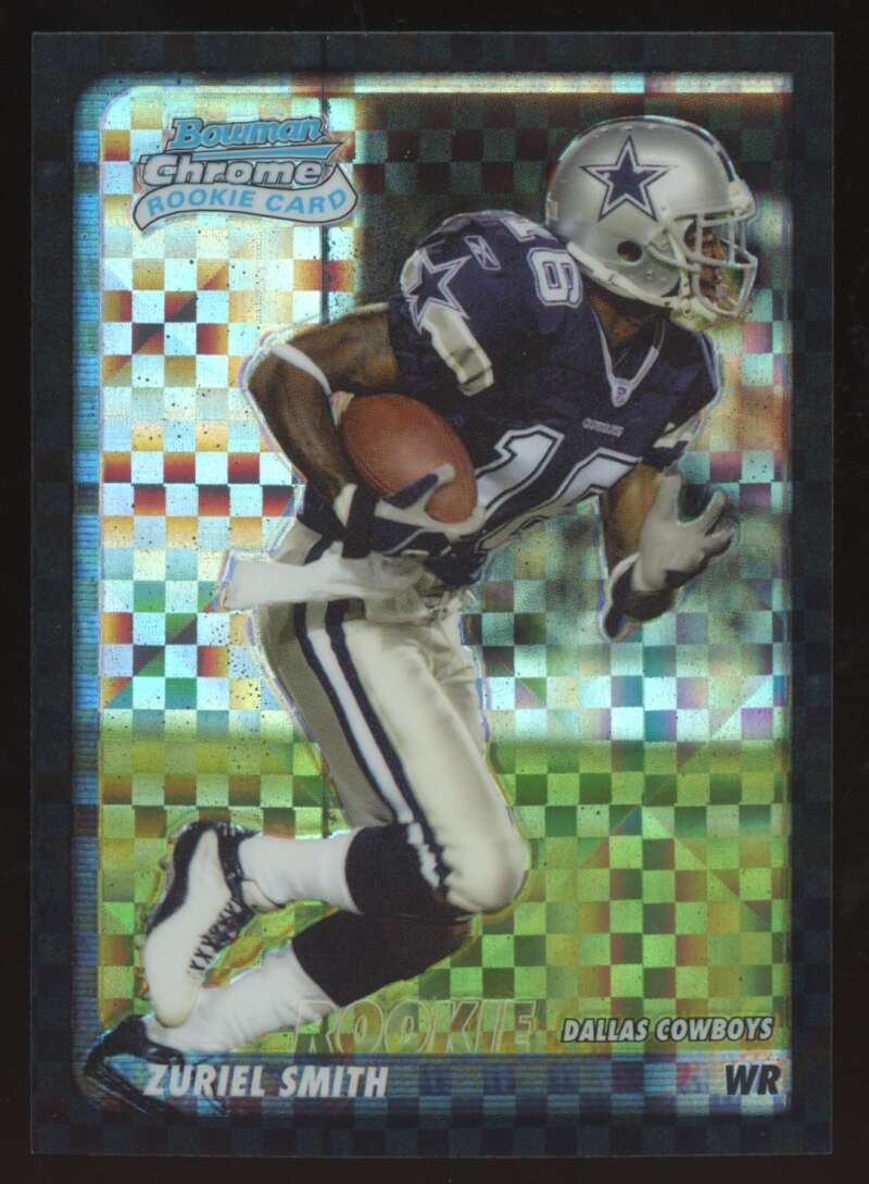 Load image into Gallery viewer, 2003 Bowman Chrome Xfractor Zuriel Smith #162 Dallas Cowboys /250 Image 1
