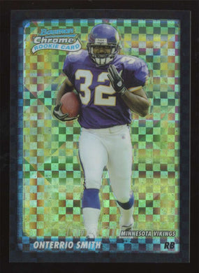 2003 Bowman Chrome Xfractor Onterrio Smith 