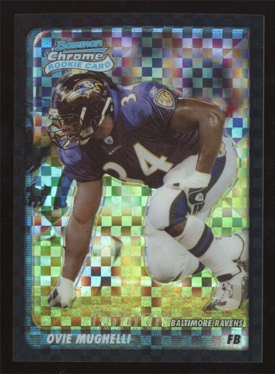 2003 Bowman Chrome Xfractor Ovie Mughelli