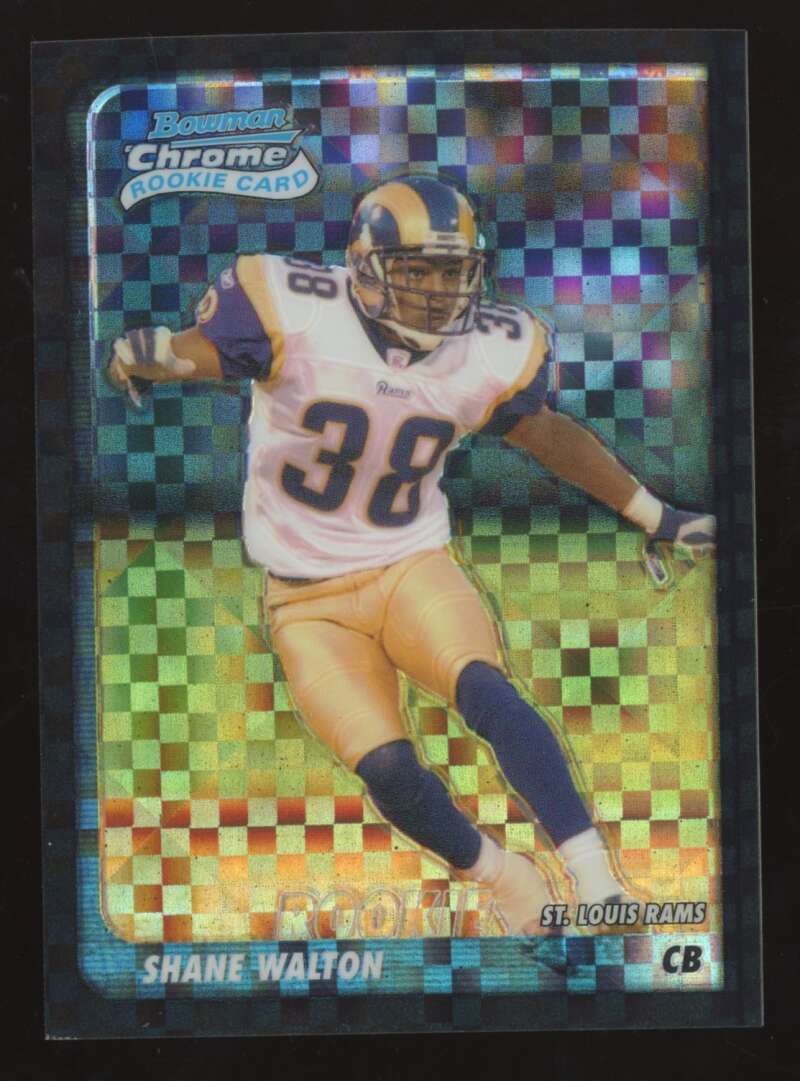 Load image into Gallery viewer, 2003 Bowman Chrome Xfractor Shane Walton #189 /250 Image 1
