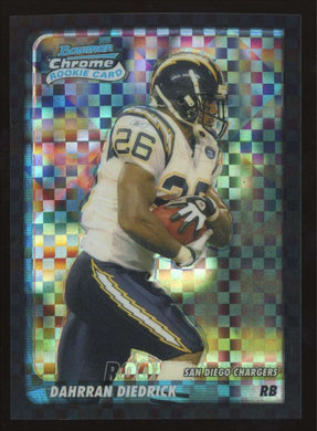 2003 Bowman Chrome Xfractor Dahrran Diedrick 