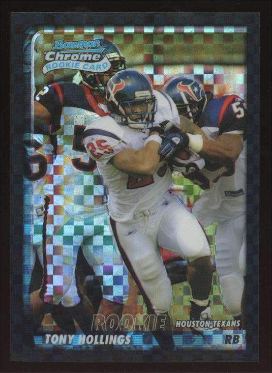 2003 Bowman Chrome Xfractor Tony Hollings 