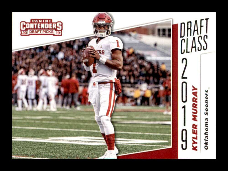 Load image into Gallery viewer, 2019 Panini Contenders Draft Class Kyler Murray #1 Oklahoma Sooners Rookie RC Image 1
