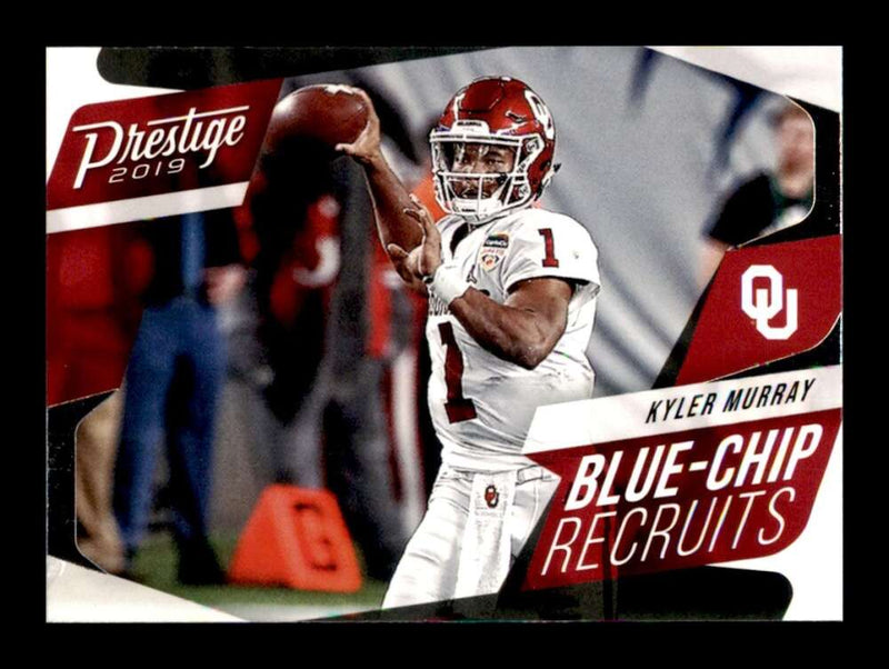 Load image into Gallery viewer, 2019 Panini Prestige Blue Chip Recruits Kyler Murray #BC-KM Oklahoma Sooners Rookie RC  Image 1
