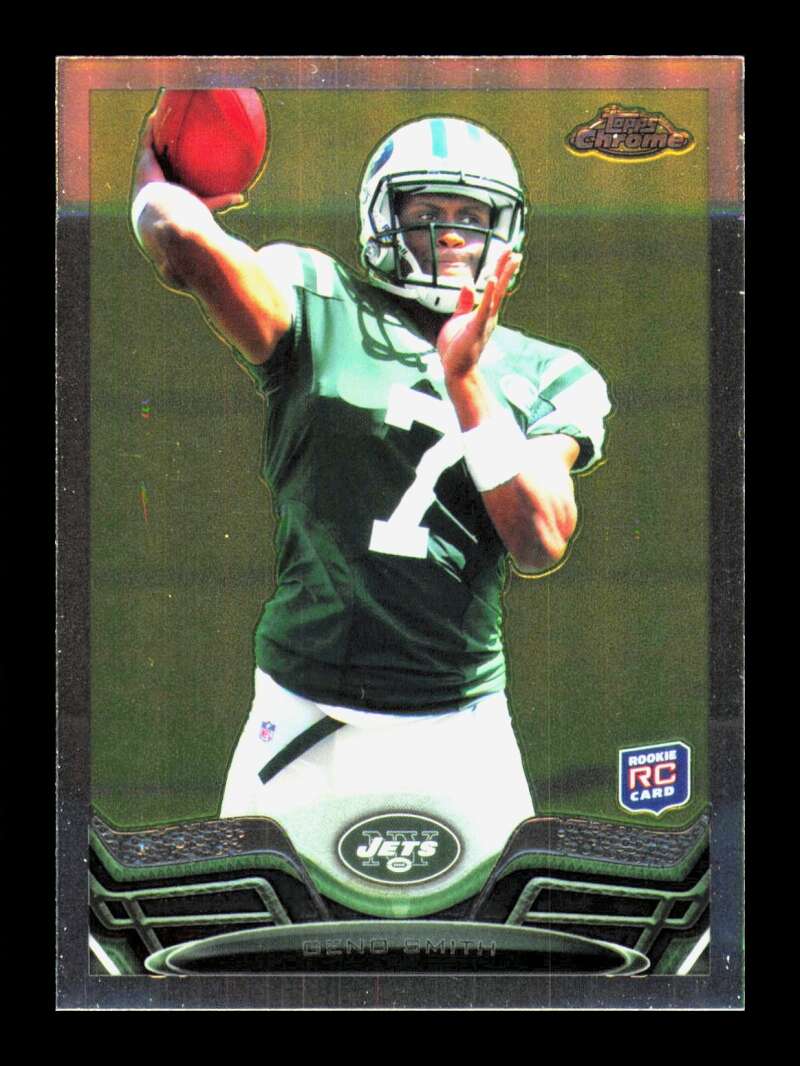 Load image into Gallery viewer, 2013 Topps Chrome Geno Smith #21 New York Jets Rookie RC  Image 1
