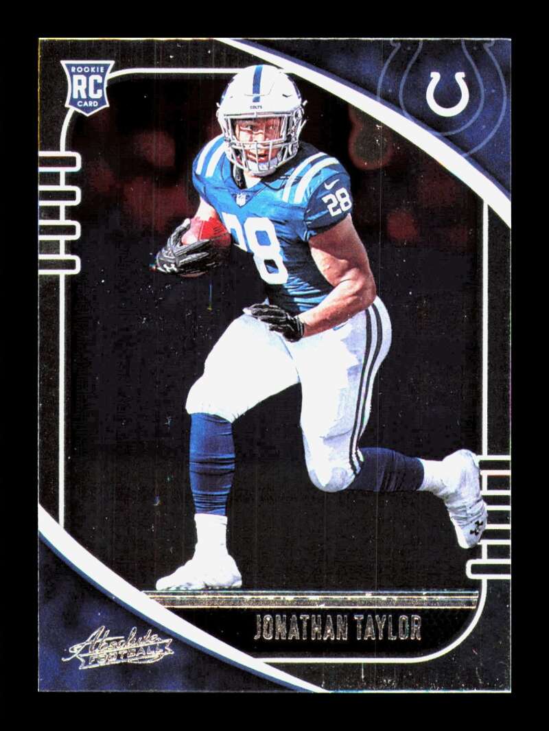 Load image into Gallery viewer, 2020 Panini Absolute Jonathan Taylor #161 Rookies Indianapolis Colts  Image 1
