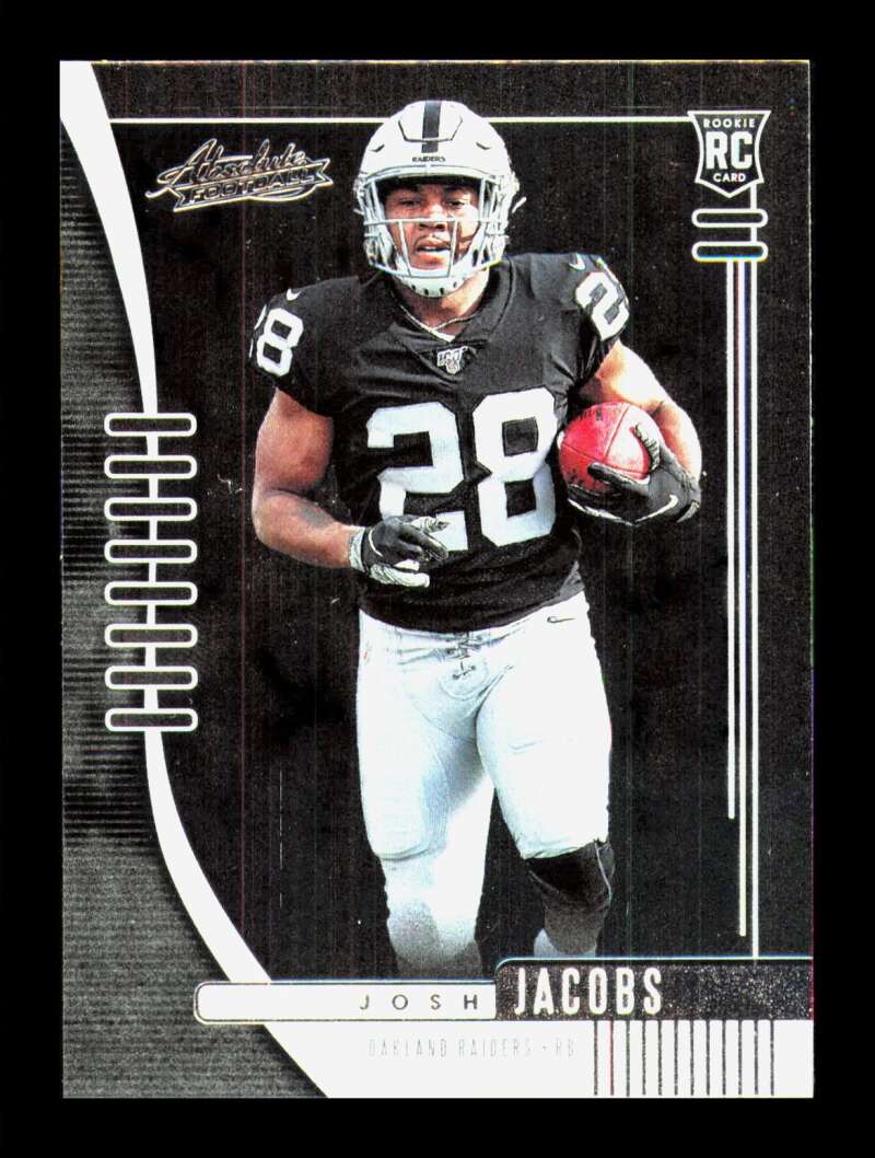 Load image into Gallery viewer, 2019 Panini Absolute Josh Jacobs #124 Oakland Raiders Rookie RC  Image 1
