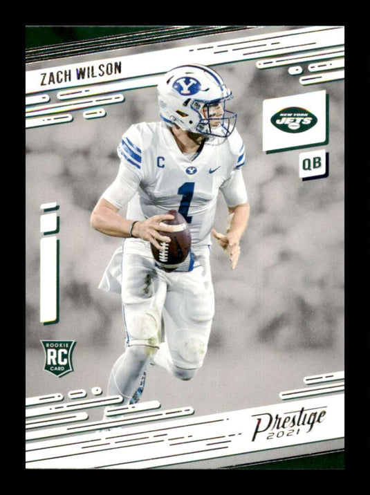 2021 Panini Prestige Zach Wilson