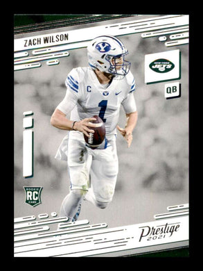 2021 Panini Prestige Zach Wilson 