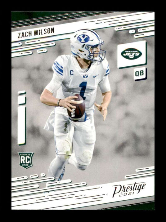 2021 Panini Prestige Zach Wilson