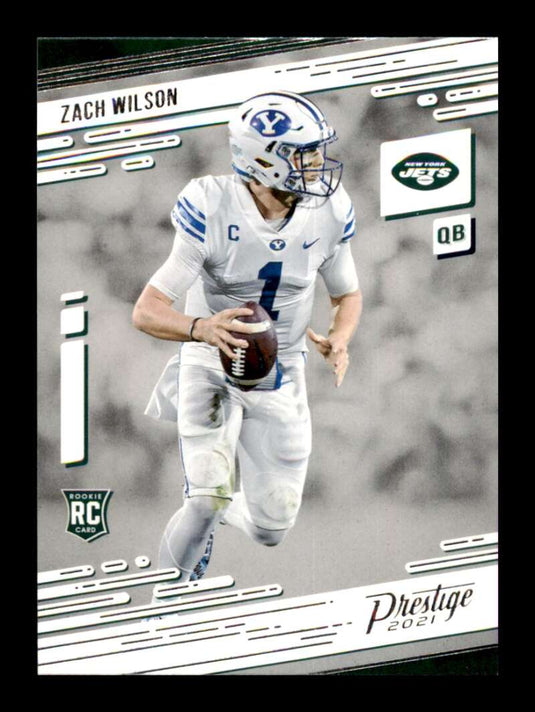 2021 Panini Prestige Zach Wilson 