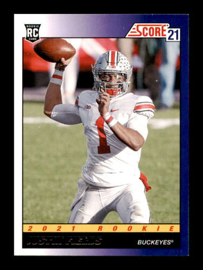 2021 Score 1991 Throwback Justin Fields 