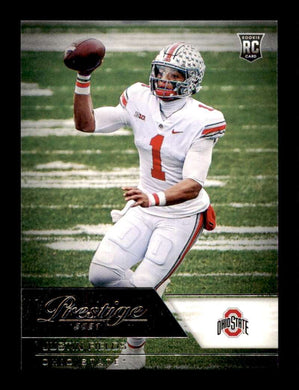 2021 Panini Chronicles Draft Prestige Justin Fields 