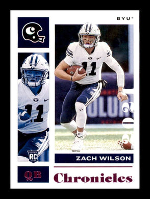 2021 Panini Chronicles Draft Pink Zach Wilson 