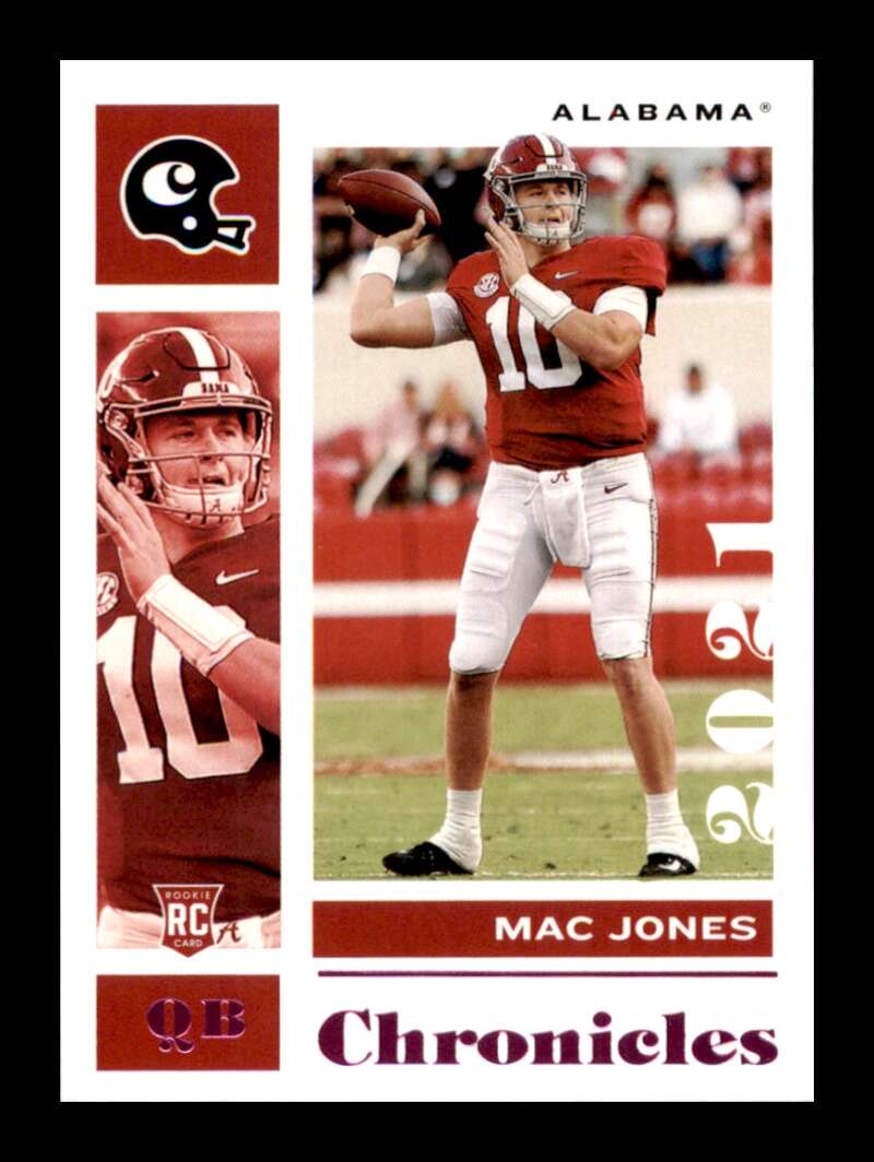 Load image into Gallery viewer, 2021 Panini Chronicles Draft Pink Mac Jones #9 Alabama Rookie RC Image 1
