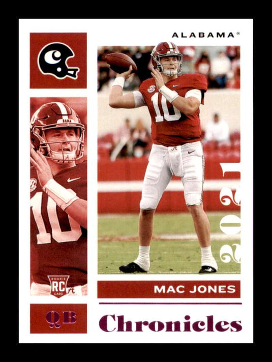 2021 Panini Chronicles Draft Pink Mac Jones 