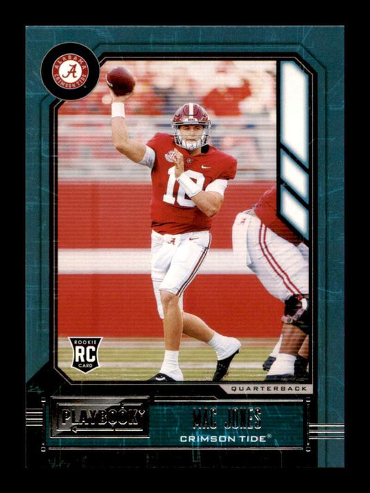 2021 Panini Chronicles Draft Playbook Mac Jones