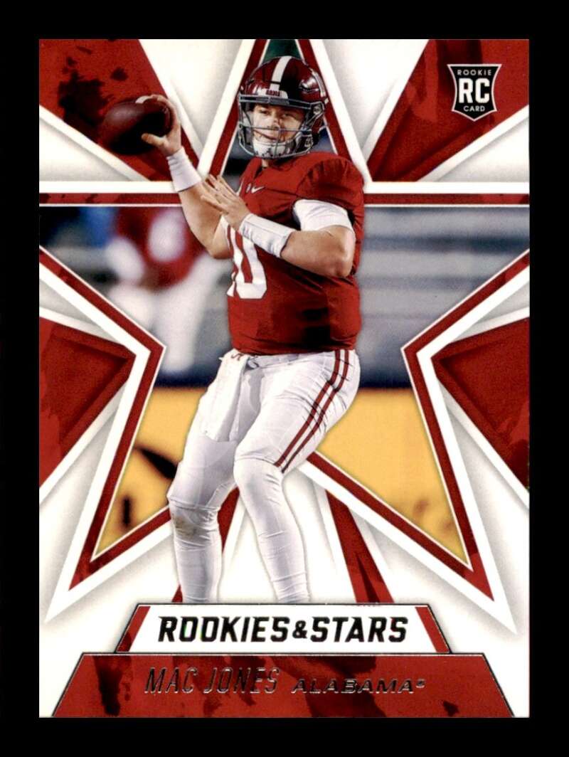 Load image into Gallery viewer, 2021 Panini Chronicles Draft Rookies &amp; Stars Mac Jones #309 Alabama Rookie RC  Image 1
