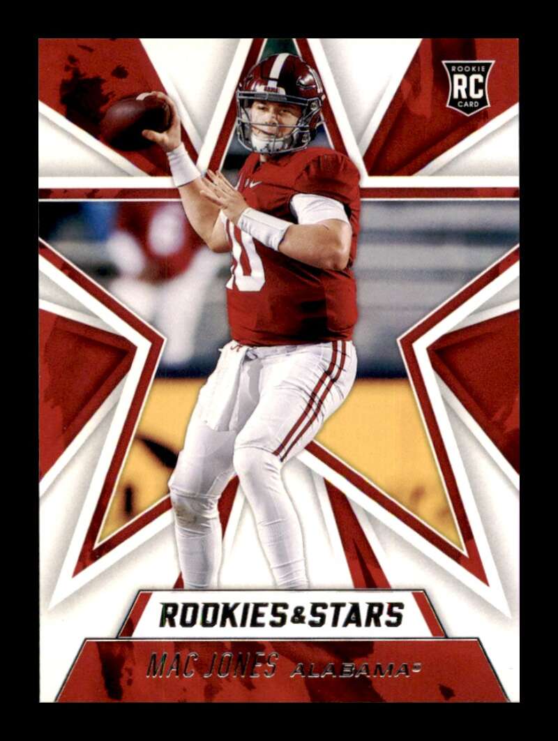 Load image into Gallery viewer, 2021 Panini Chronicles Draft Rookies &amp; Stars Mac Jones #309 Alabama Rookie RC  Image 1
