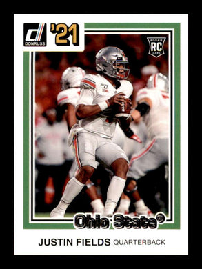 2021 Panini Chronicles Draft Donruss Retro Justin Fields 