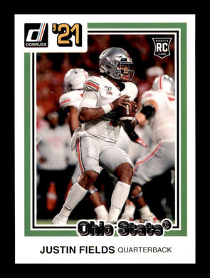 2021 Panini Chronicles Draft Donruss Retro Justin Fields 