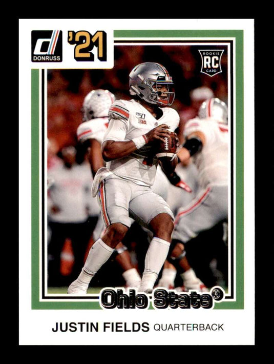 2021 Panini Chronicles Draft Donruss Retro Justin Fields