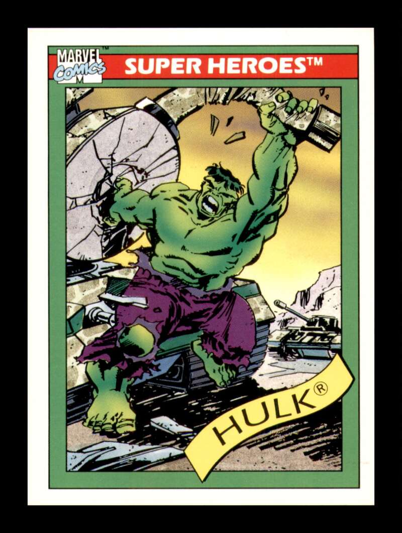 Load image into Gallery viewer, 1990 Impel Marvel Universe The Hulk #3 NM OR BETTER Image 1
