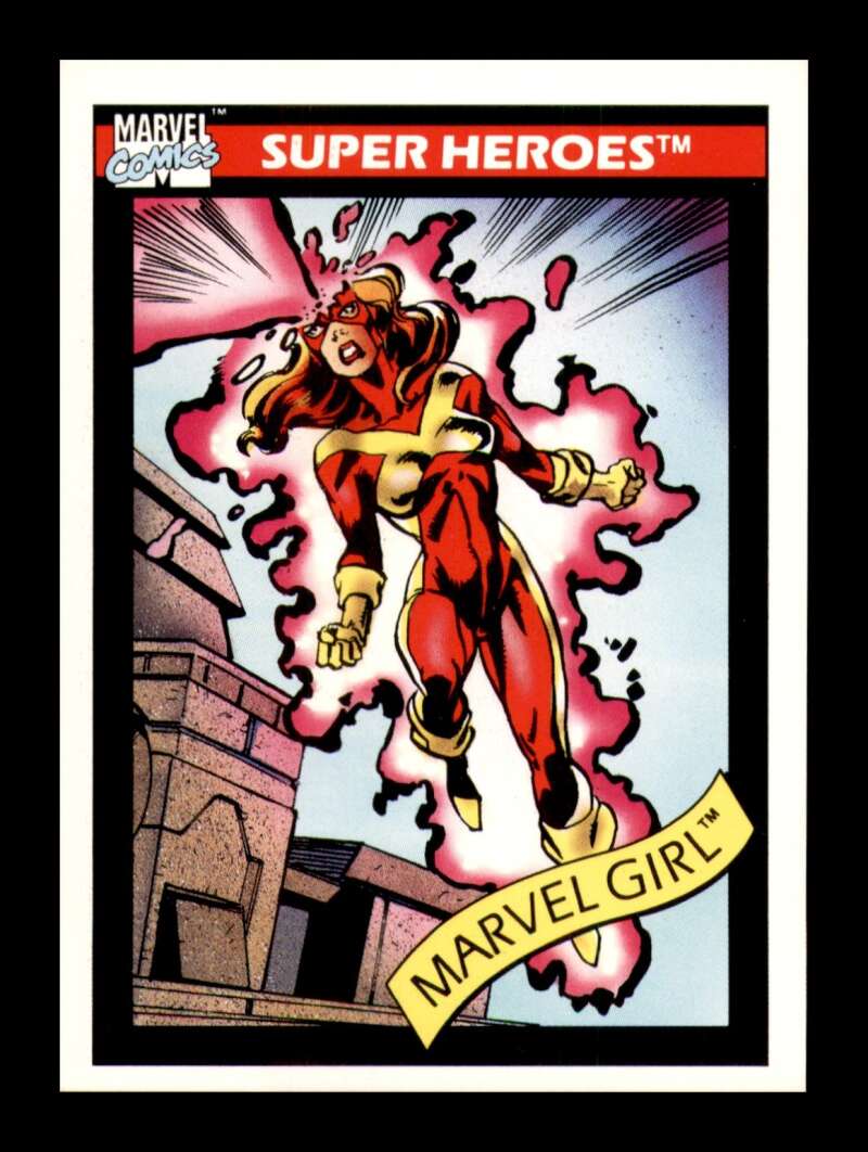 Load image into Gallery viewer, 1990 Impel Marvel Universe Marvel Girl #9 NM OR BETTER Image 1
